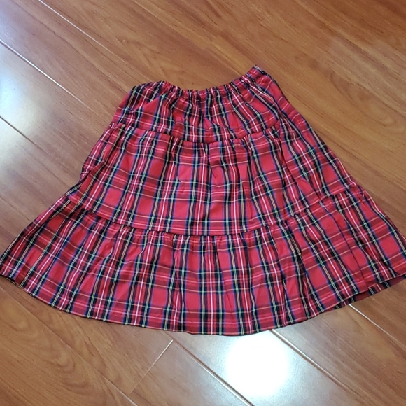 J. Crew Factory Three Tier Tartan Skirt - Picture 4 of 6